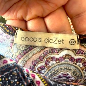 1X/2x soft material 3/4 shirt